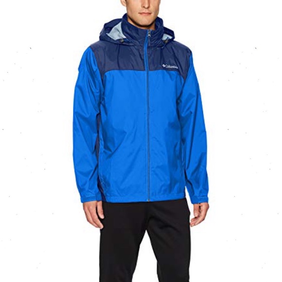 Columbia Other - Columbia Men’s Glennaker Lake Rain Jacket Blue XL